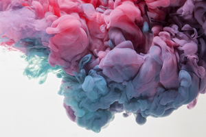 colours in water