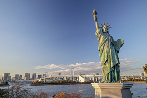 Statue of Liberty on Odaiba Island