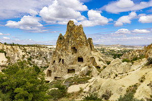 dwellings carved into the rock open air museum goreme 