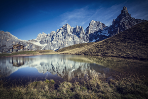 italian dolomites view
