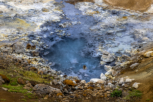 Geothermal hot spring pool