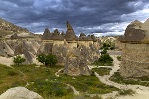 rose valley in goreme turkey