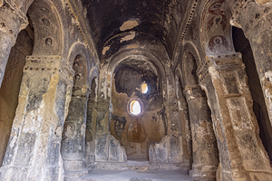 Virgin Mary Church Selime Yaprakhisar interior. 
