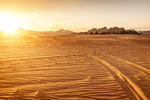 wadi rum landscape