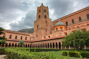 Monreale Cathedral in Sicily. 