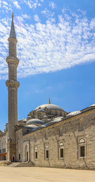 view of the blue mosque 