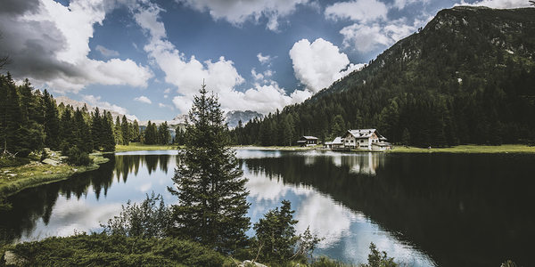 lake of nambino in italy