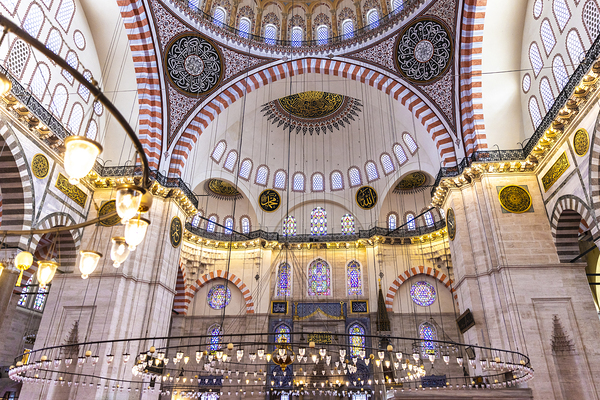 Suleymaniye mosque in istanbul