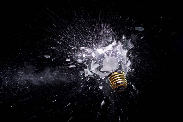 glass that shatters  Print