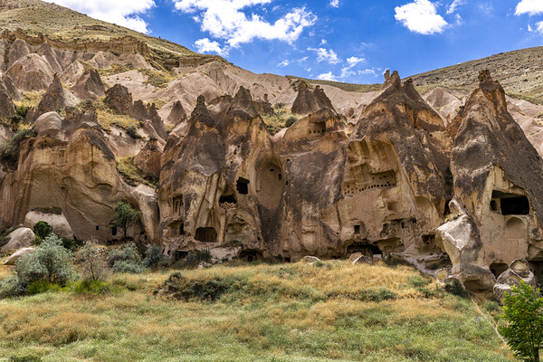 chimney rock formation in Zelve. 