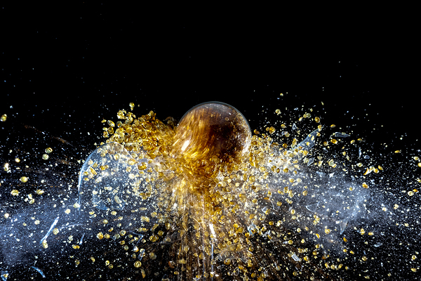 real explosion background