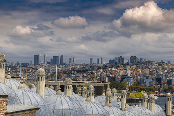 view of city of istanbul 