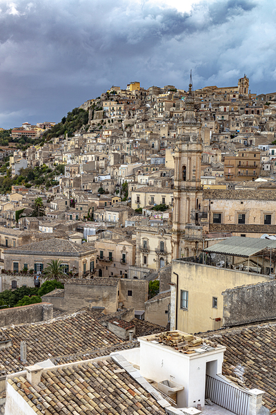 view of the city of Modica