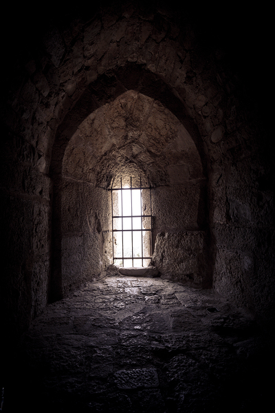 window with bars  Print