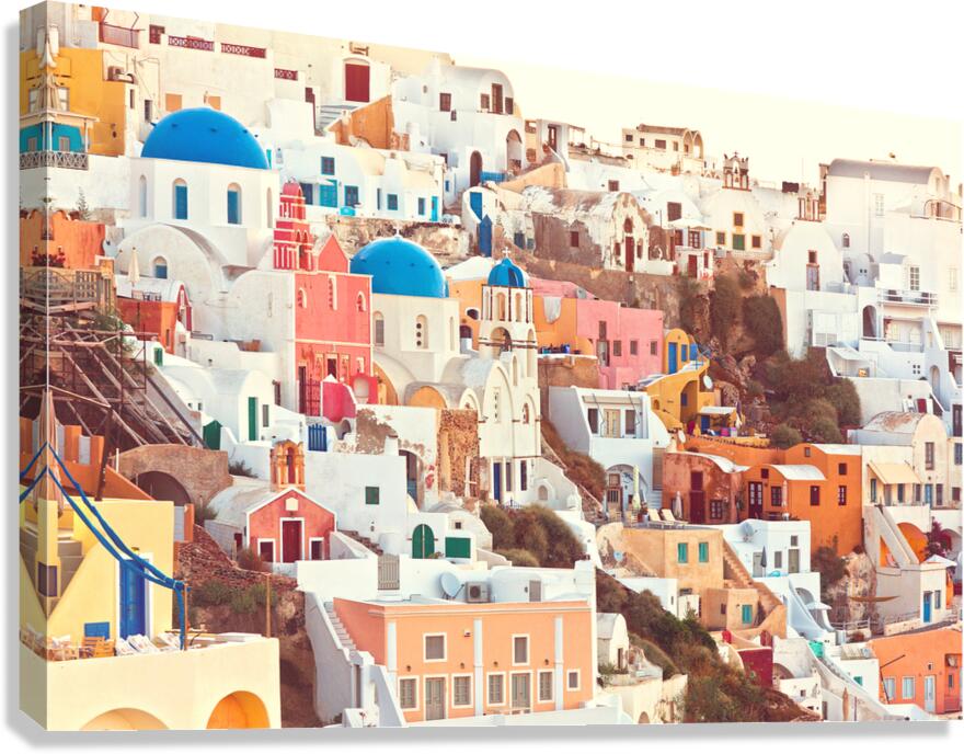 santorini Canvas Print