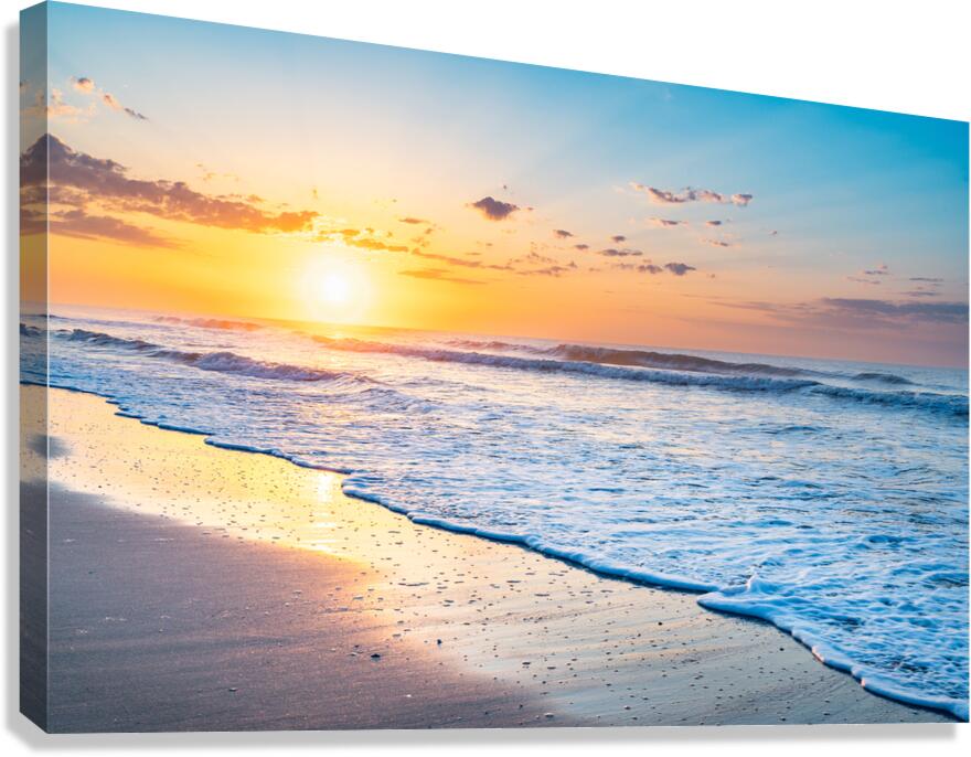 Sunset Beach Canvas Print