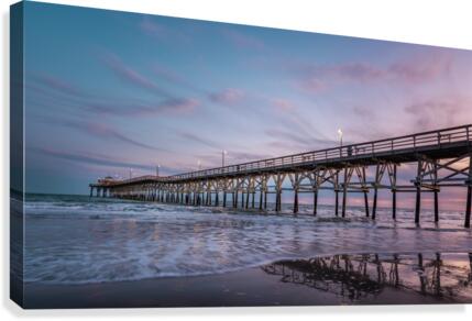 CherryGrovePier 2 Canvas Print