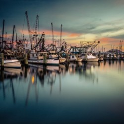 Marina Boats sunrise