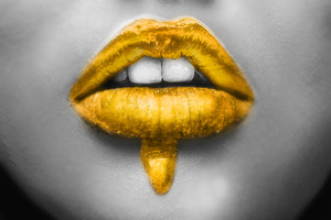 Gold Lips