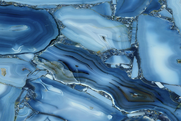 Blue Marble by Vibrant Canvases