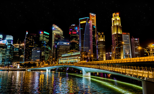 city lights 2 by Vibrant Canvases