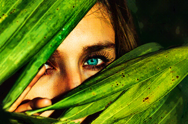 Poster Eyes by Vibrant Canvases