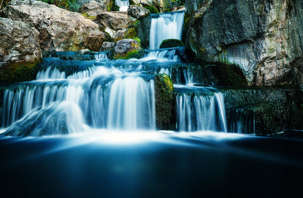 waterfall by Vibrant Canvases