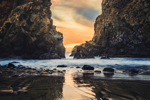 Sunset view by Vibrant Canvases