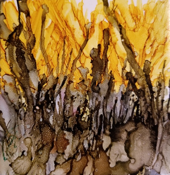 Goldenrod Giggles Print