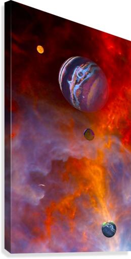 Trial By Fire Canvas Print