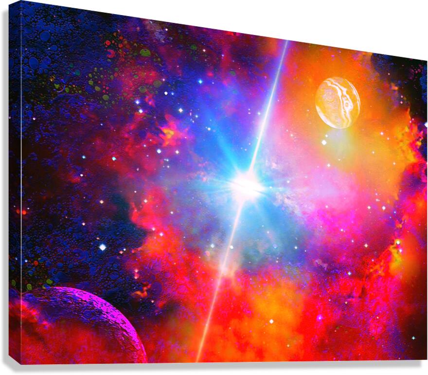 Brightest Galaxy Canvas Print