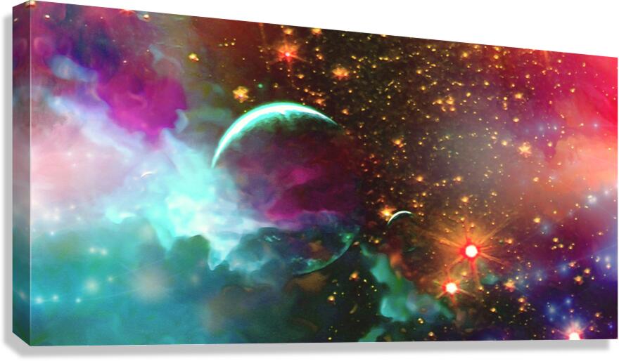emerging planet Canvas Print