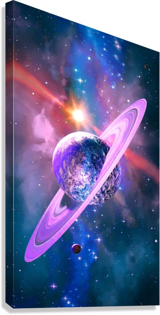 celestial lineup Canvas Print