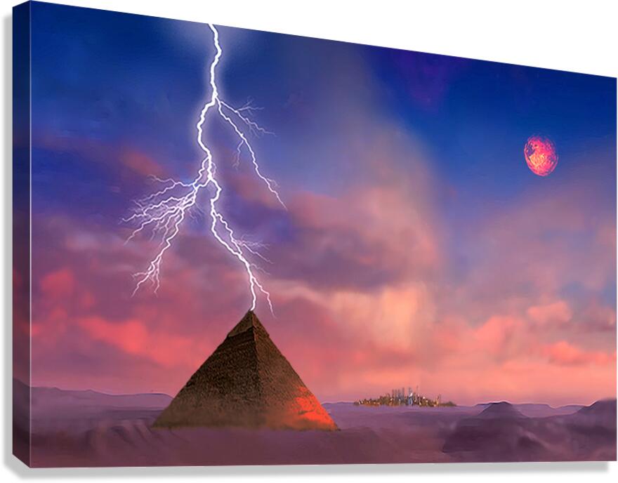 alien planet et Canvas Print
