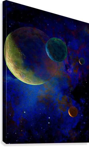 LIGHT FROM A HIDDEN SOURCE.... Canvas Print
