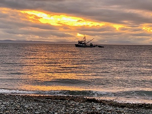 Fishing Boat Sunset