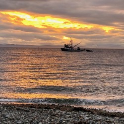 Fishing Boat Sunset