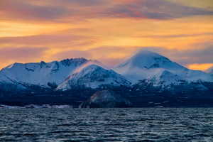 Aleutian Winter Sunset