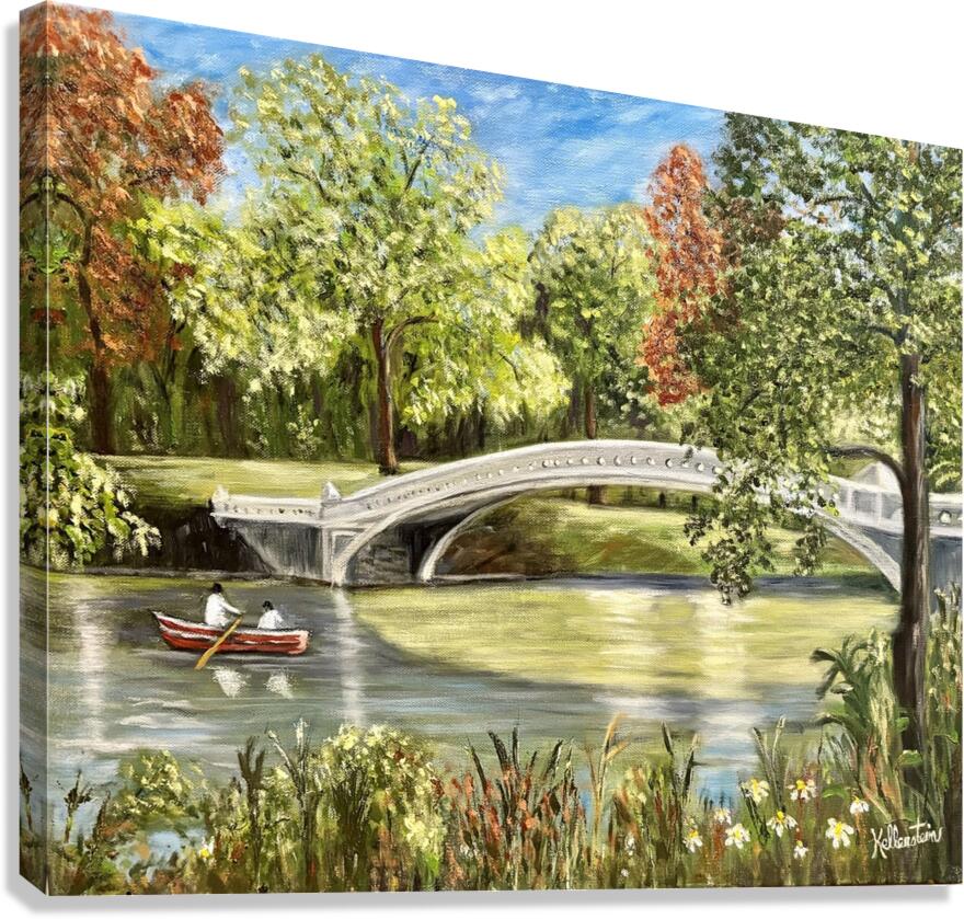 Central park Canvas Print