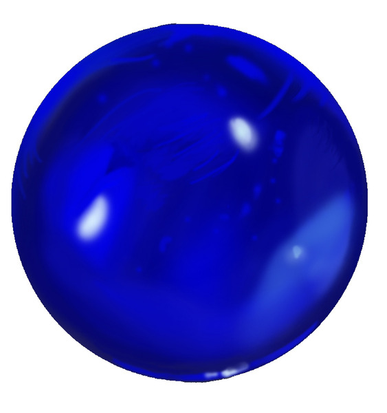 BlueOrb Print