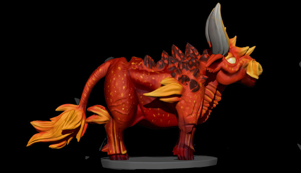 FireBull2 Print