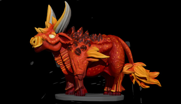 FireBull6 Print