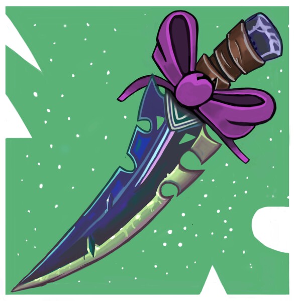 Johnson Kelly Dagger Print