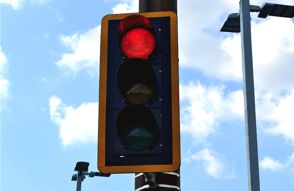 Red Light Print