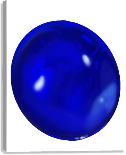 BlueOrb Canvas Print