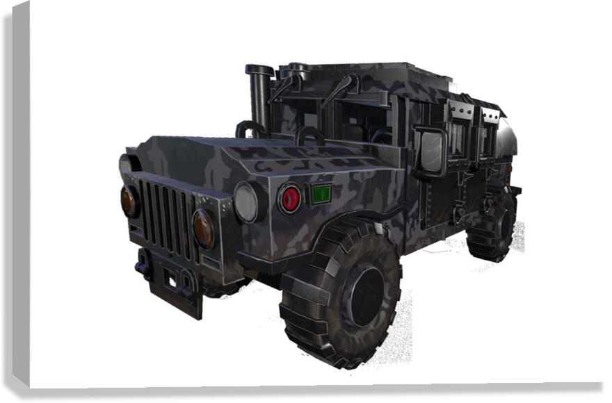 HummerVee Canvas Print