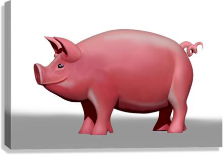 pignew Canvas Print