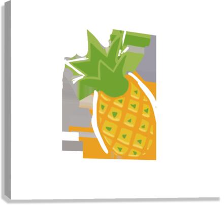 Pineapple Canvas Print