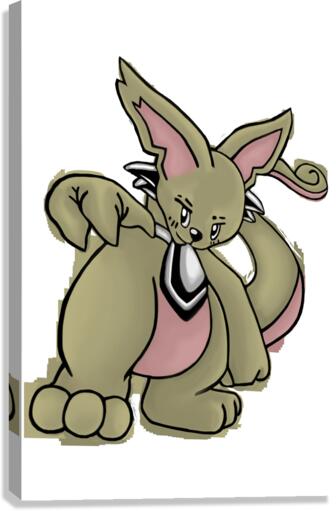 Rabbababa Canvas Print