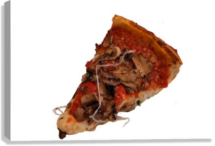 PizzaShirt Canvas Print